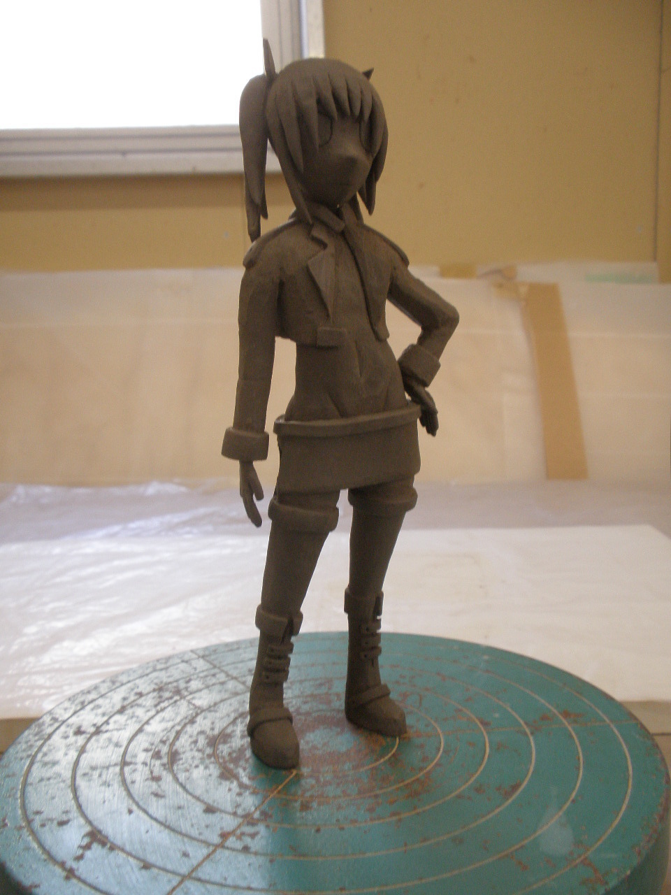 陶器製フィギュアと言うもの: 陶芸工房『FLAIL FACTORY』